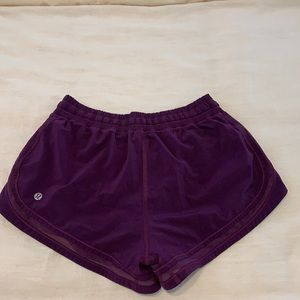Lululemon purple size 8 shorts